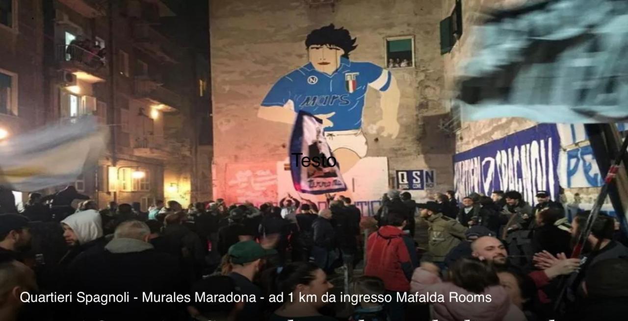 Mafalda - Napoli Rooms Exteriör bild